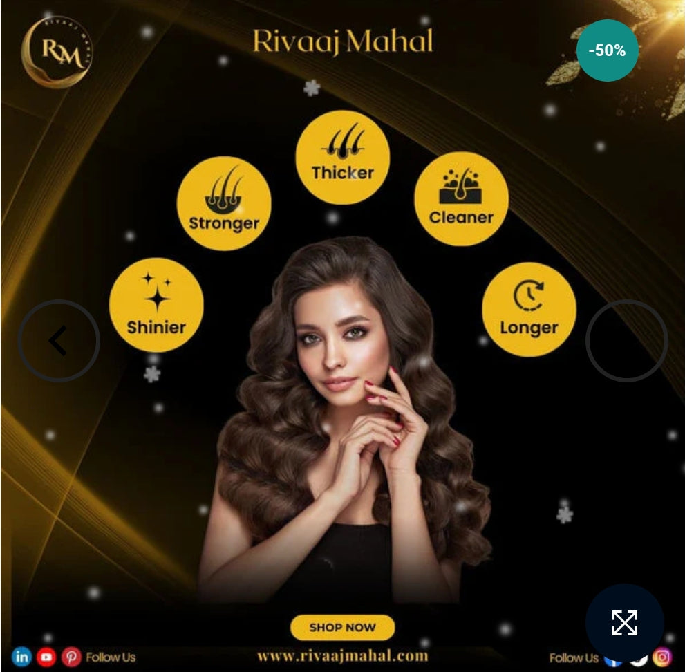 Rivaaj Mahal Hair Oil & Shampoo+Conditioner
